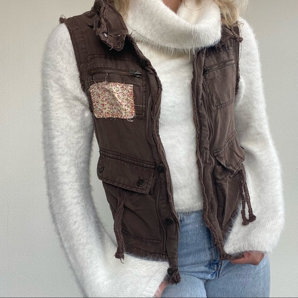 Free People Tops - Free People Fabric Vest